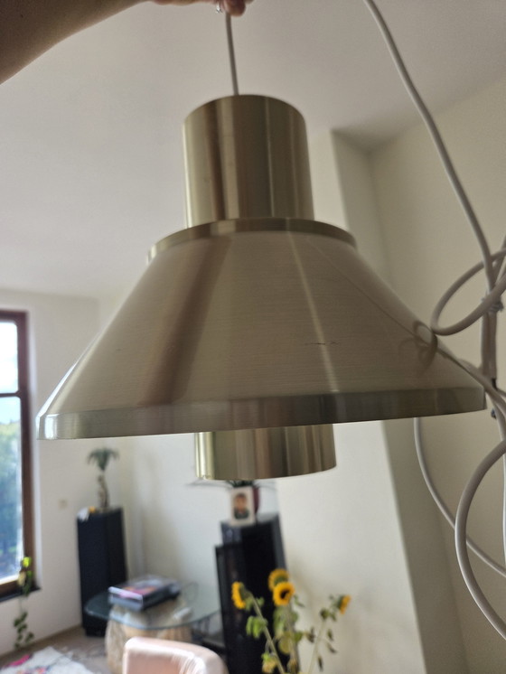 Image 1 of Fog en Morup vintage hanglamp messing