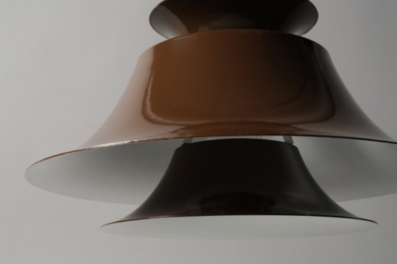 Lampada a sospensione Fog & Mørup Radius di Erik Balslev, design danese Space Age del 1977. (photo 7 of 14)