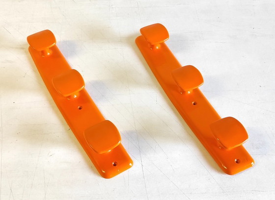 Image 1 of Orange Syla coat rack - 1970s