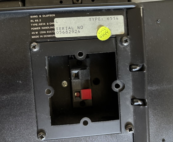 Image 1 of Haut-parleurs Bang&Olufsen RL45.2 (type 6514)