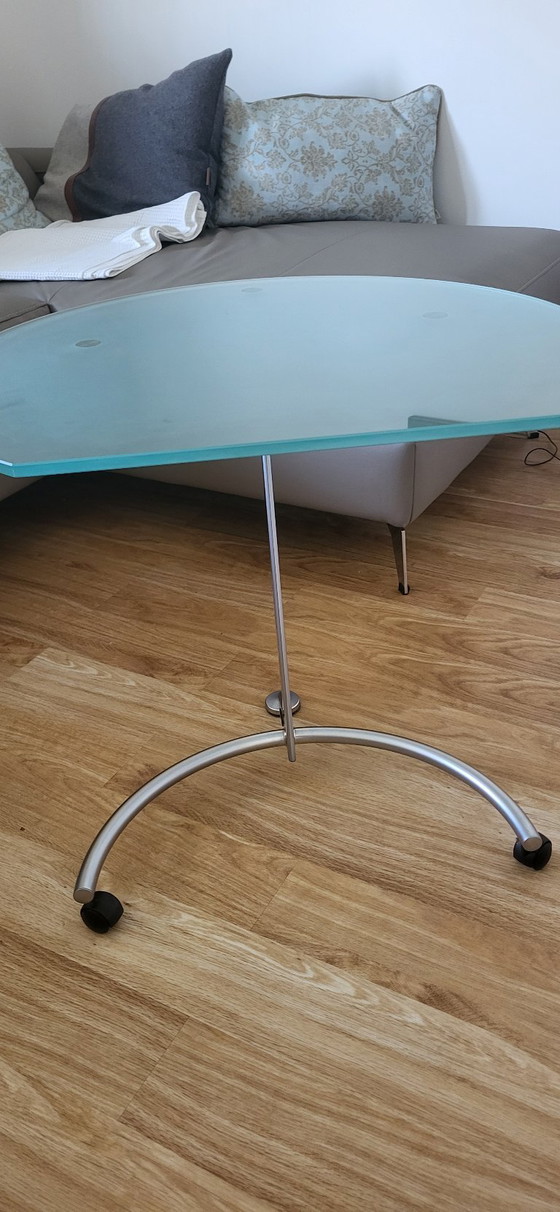 Image 1 of Lübke Interlübke - Kumo - Mesa auxiliar (2) - Aluminio, cristal