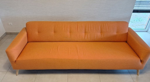 Divano passepartout 4 posti - in tessuto