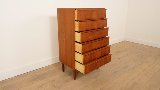 Image 1 of Cassettiera vintage danese | Teak | 6 cassetti | 105 cm
