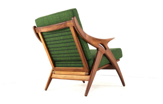 Image 1 of Set di 2 poltrone De Ster de Knoop, rivestite di recente, stile vintage.