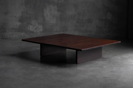 Image 1 of Tavolino da caffè in bambù di Axel Vervoordt, Belgio, anni '80