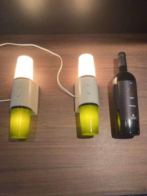 Image 1 of 2 lampade da notte/applique vintage Philips