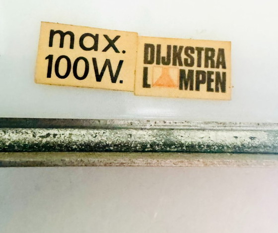 Image 1 of Lámpara de mesa metálica con forma de seta de Dijkstra Lampen, Países Bajos, década de 1960