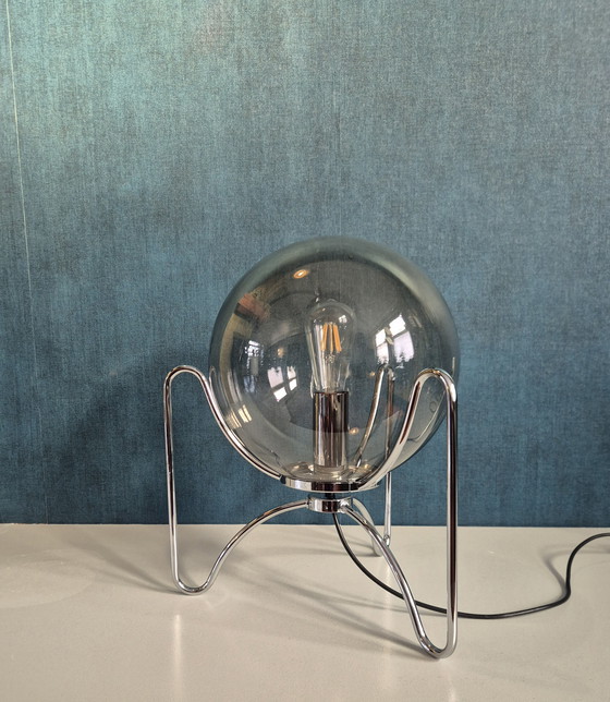 Image 1 of Vintage Table Lamp / Space Age Tripod / 1960s