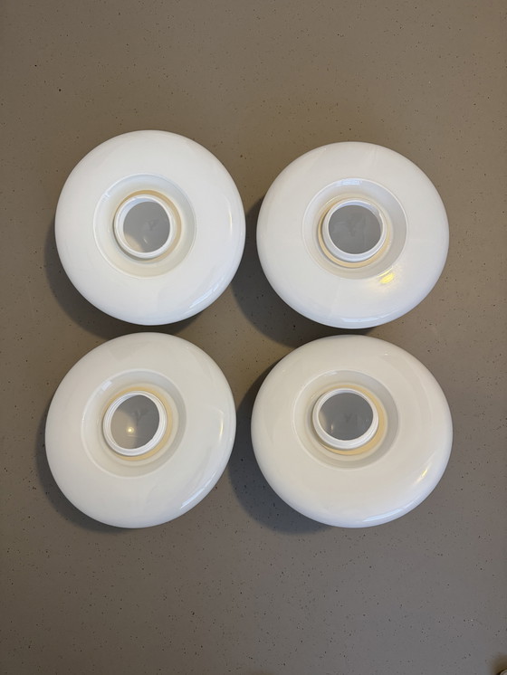 Image 1 of Set van 4 Wilhelm Wagenfeld lampen