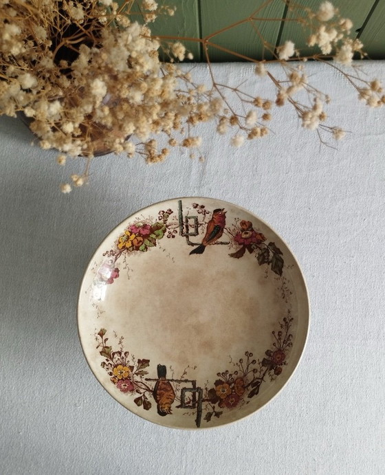 Image 1 of Frutero de piedra de hierro E. Bourgeois Grand Dépôt Birds