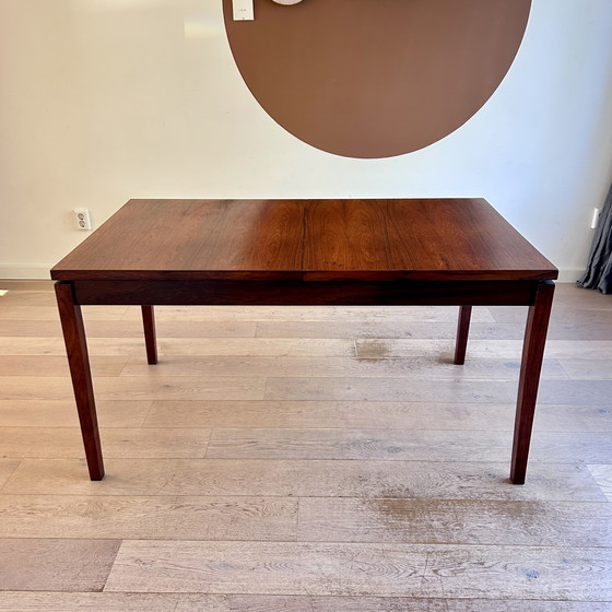 Image 1 of Vintage Topform teak extendable table