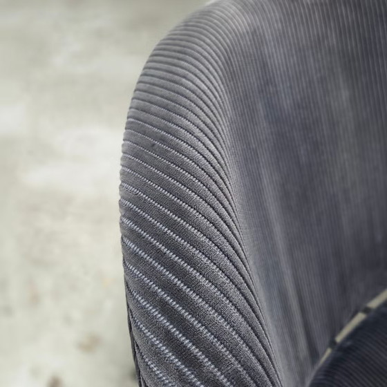 Artifort Orange Slice, Pierre Paulin, Lounge design chair – Armchairs, polished steel, Velvet, Vintage (photo 5 of 15)