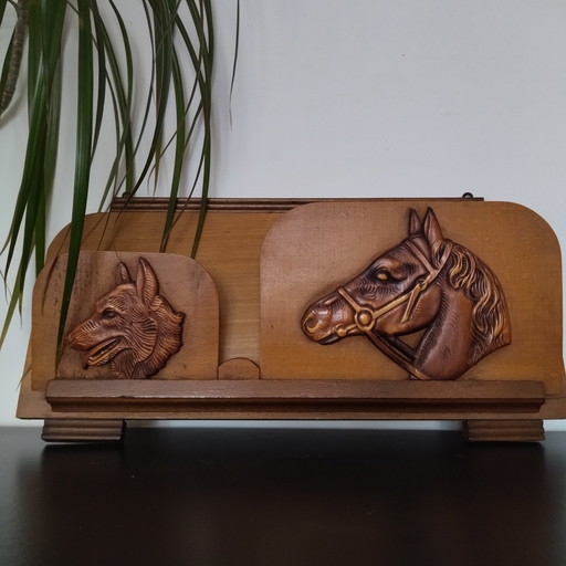 Brievenhouder. Art Deco.