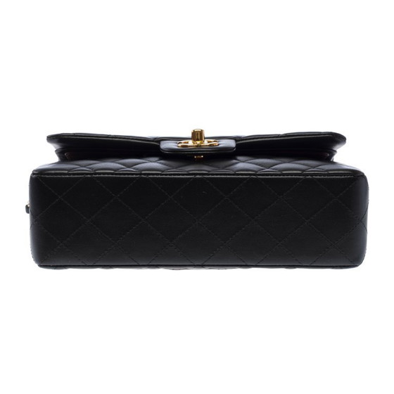 Image 1 of CHANEL Timeless/Classique Tasche aus schwarzem Leder - 103505