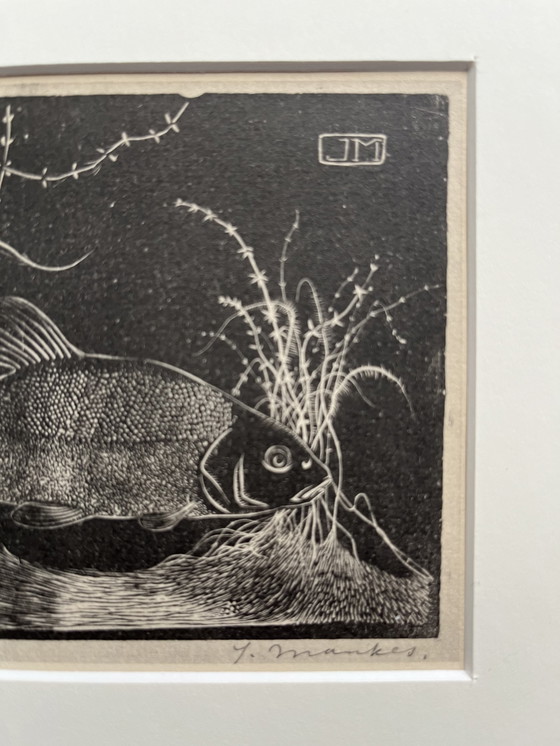 Image 1 of Jan Mankes 1889-1920 / Original Heliogravüre Schleie 1923