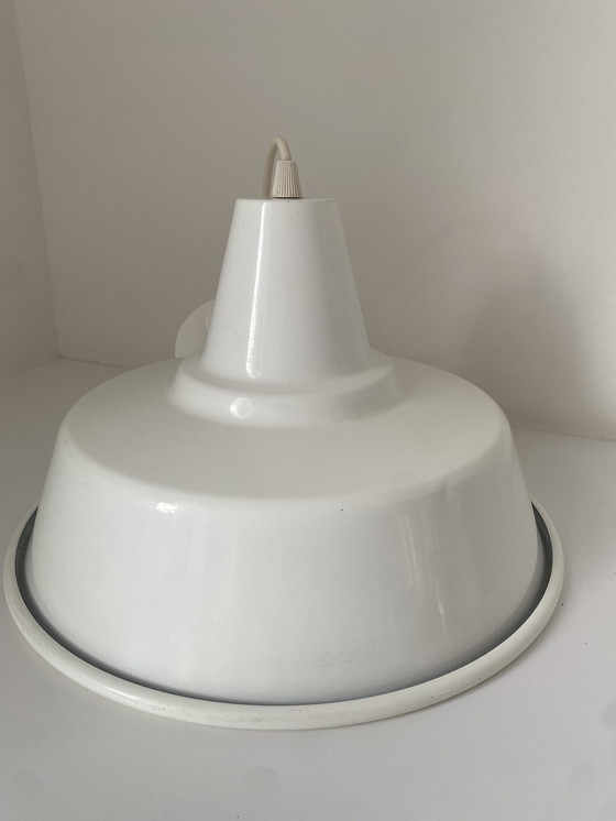 Image 1 of Vintage - Hanglamp - Emaille - Metaal - 70's