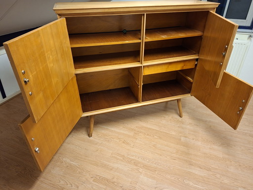 Pearwood wall cabinet