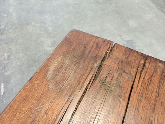 Tavolino brutalista Wabi Sabi vintage, Tavolini, Legno, Marrone (foto 12 di 15)