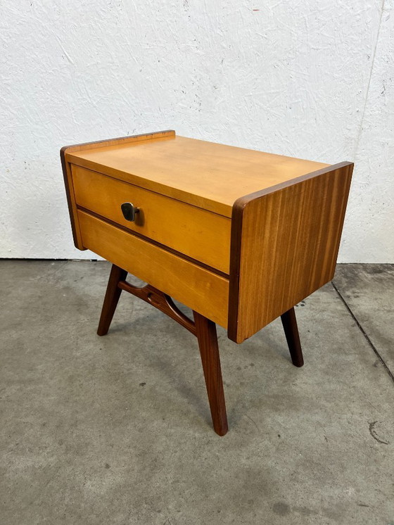 Image 1 of Set di comodini vintage, anni '50/'60, Paesi Bassi