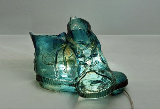 Image 1 of Rare resin table lamp produced by L'isola che non c'è in the 1970s