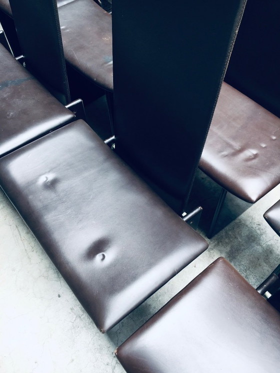 Image 1 of Postmodern Design RENNIE Dining Chair set by Kazuhide Takahama for Simon Gavina, Italy 1980's