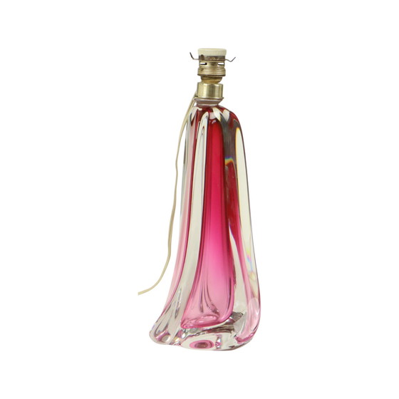 Image 1 of Table Lamp Crystal Val Saint Lambert