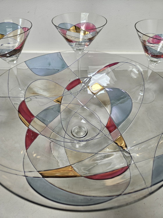 Image 1 of Antoni Barcelona Sagrada Martini glazen en schaal