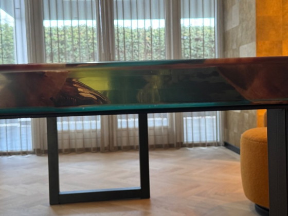Image 1 of Epoxy river table