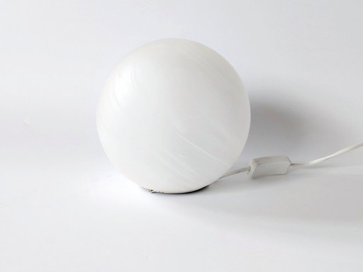 Vintage Honsel Frosted Glass Moon Lamp | Made in Germany