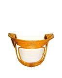 Rattanstuhl inspiriert von Eva Armchair (Giovanni Travasa)