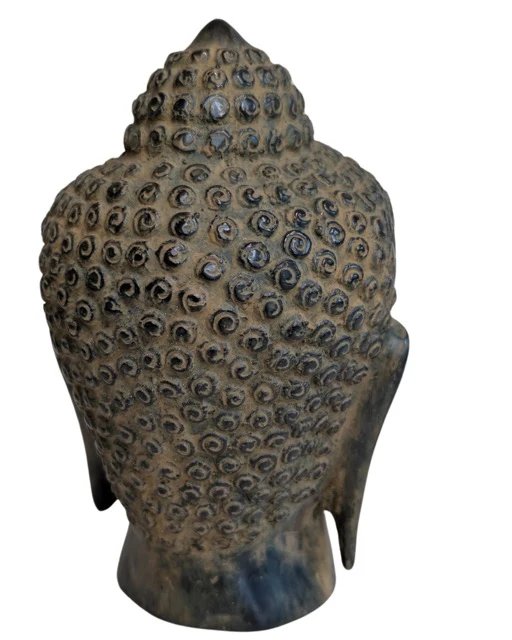 Cabeza de Buda china de bronce – lote 095 – Esculturas, Bronze (photo 5 of 9)