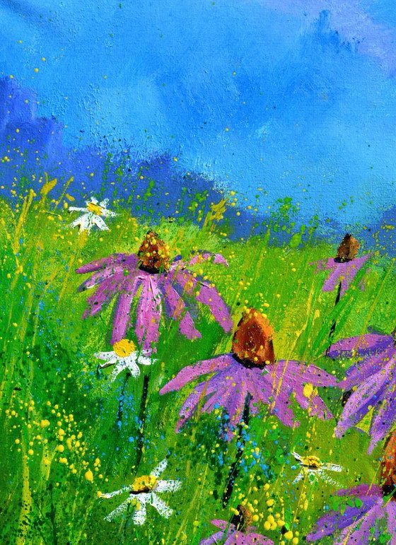 Rudbeckias 45 – P. Laurent, Art, Canvas (photo 2 of 5)