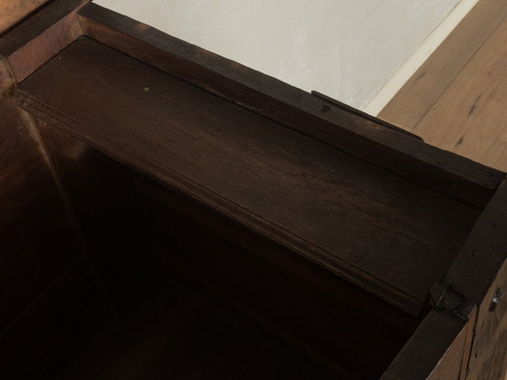 Grafschaft Eiken Kist uit 1748, Opbergkast, Hout, Metaal, Bruin, Rustic (foto 9 van 11)