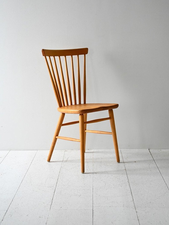 Image 1 of 1950s/60s Vintage Scandinavian Pinstolar Chair