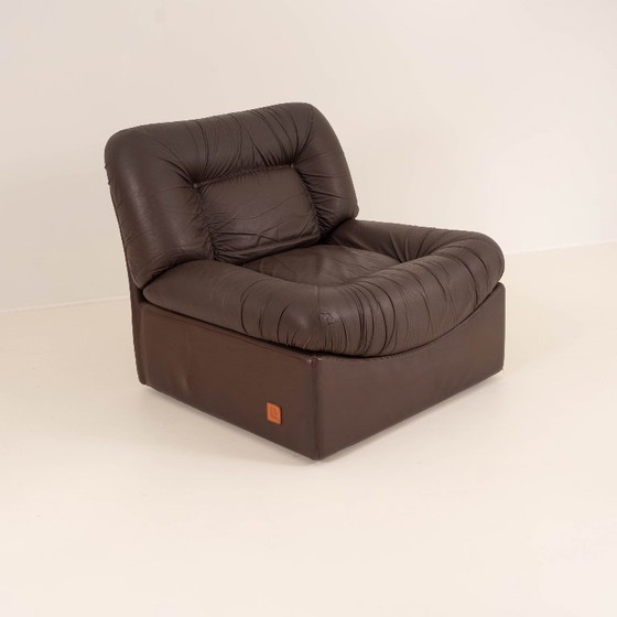 Image 1 of Leather lounge chair Panarea by Lev&Lev 
