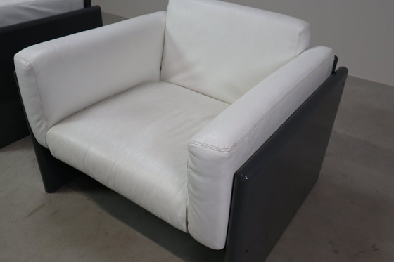 Image 1 of Satz Sessel "Arnolfo" für Simon International, Italien 1971