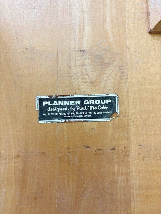 Image 1 of Mid Century barstoelenset van Paul Mccobb Planner Group, jaren 1920