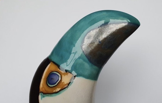 Image 1 of Toekan, keramiek, ontwerp Slawomir Budka (39 cm)