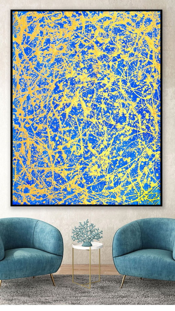 Jürgen Angeler - Golden Circles – Paintings & Drawings, Canvas (photo 15 of 16)