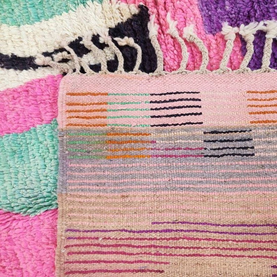 Image 1 of Alfombra de lana rosa 250cmx150cm