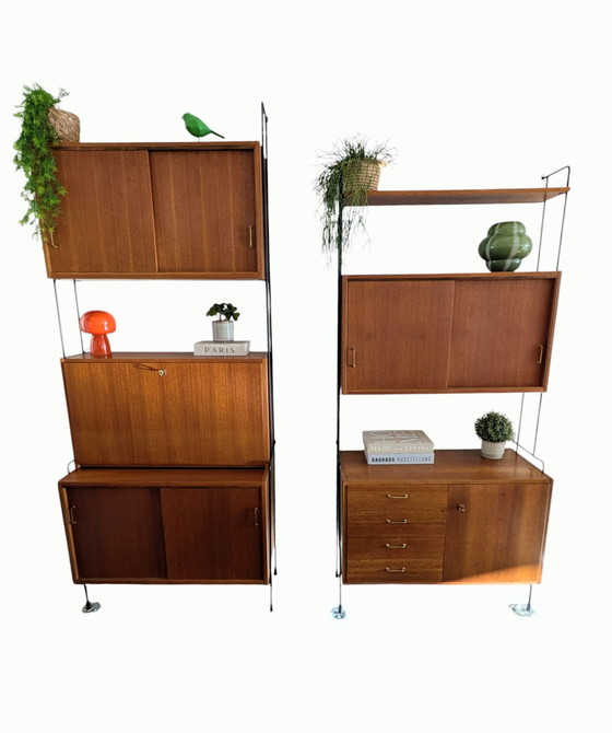 Image 1 of Vintage modulair wandsysteem Omnia, Hilker 