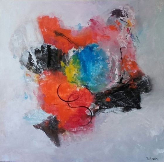 Image 1 of Abstract schilderij