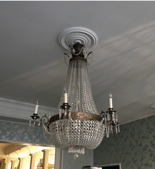 Grote zakkroonluchter