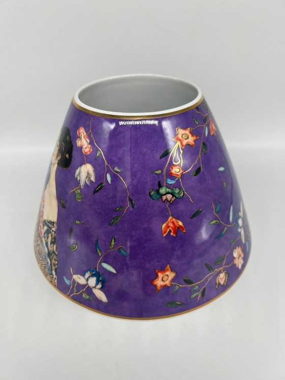 Image 1 of Klimt porcelain vase produced by Goebel Artis Orbis