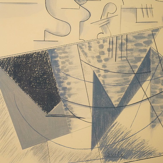 Image 1 of Aldo Mondino, Litografia a colori su carta, Danza, anni '70