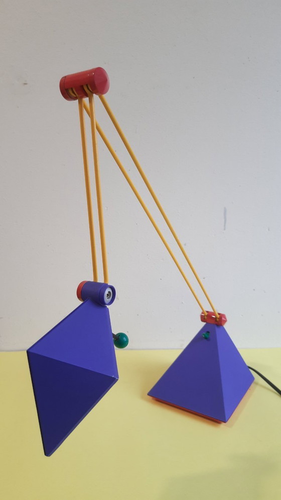 Image 1 of Table lamp Lungean & Pellmann, Brilliant Leuchten, Memphis style