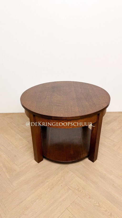 Table basse style École d'Amsterdam – salontafels, Wood (photo 2 of 5)