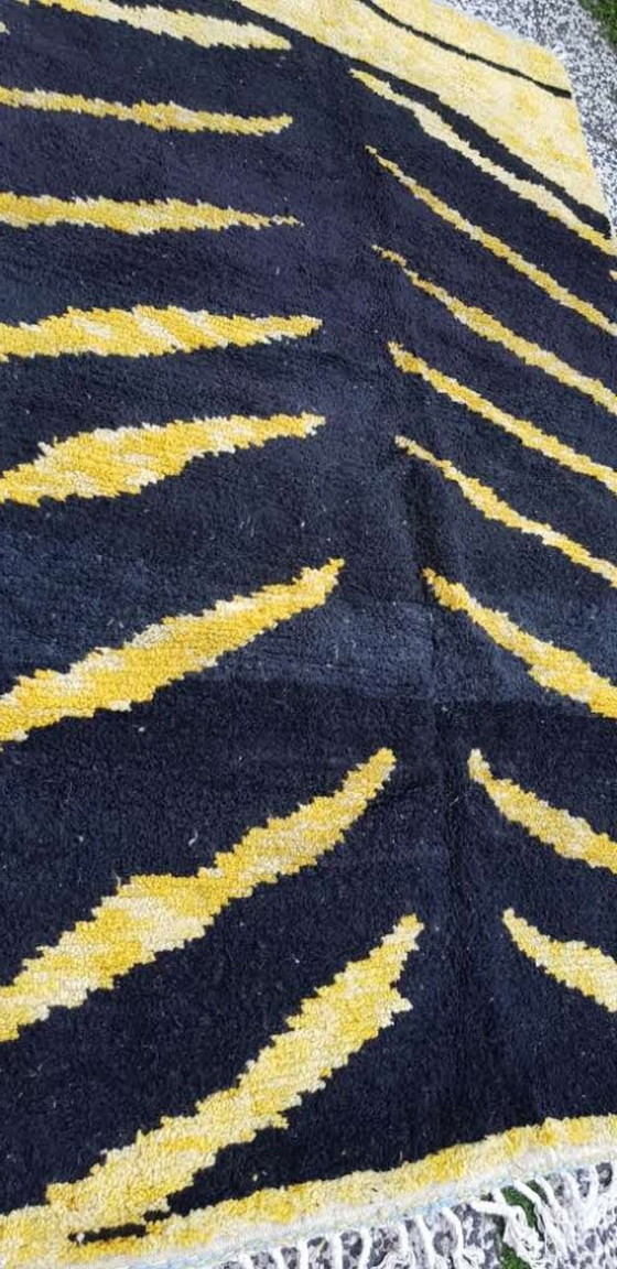 Image 1 of Alfombra bereber de lana anudada a mano, 253 x 162 cm