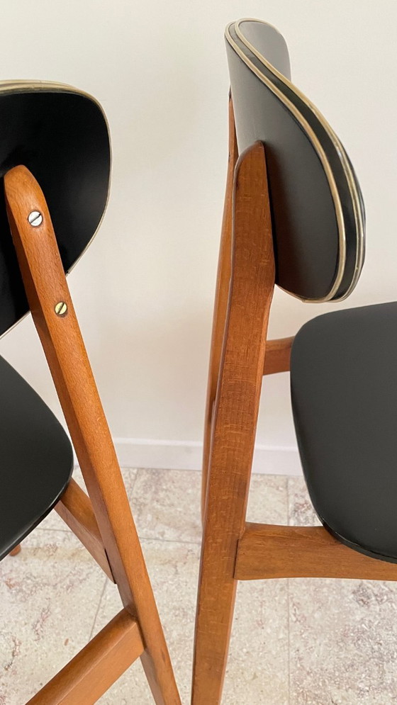 Image 1 of Paire de CHAISES Scandinaves Chic VINTAGE 