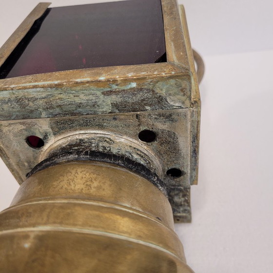 Image 1 of Farol técnico ferroviario État 500, Albert Butin, 20’s - Francia